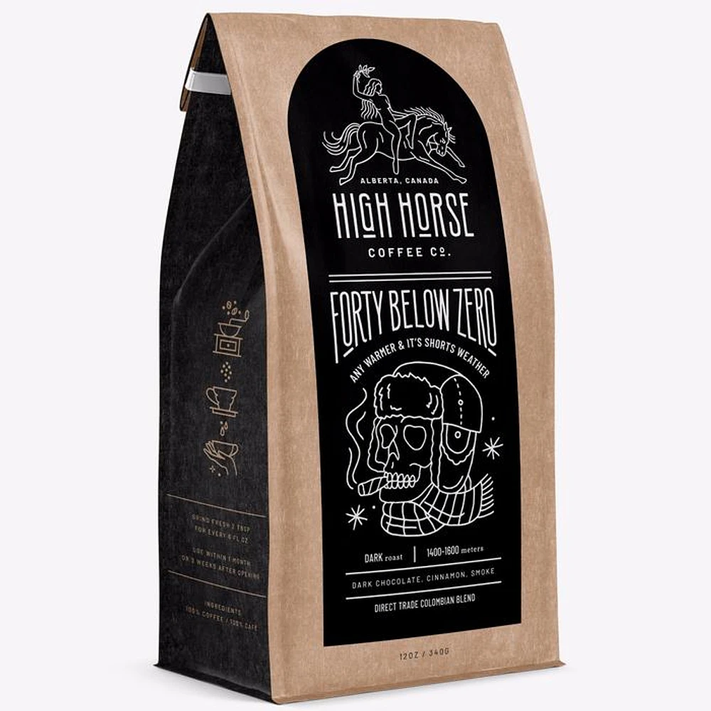 Forty Below Zero Coffee - High Horse Coffee