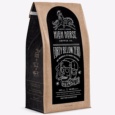 Forty Below Zero Coffee - High Horse Coffee