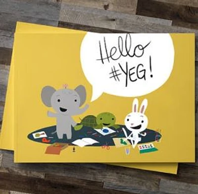 Hello #YEG Activity Book - Snow Alligator