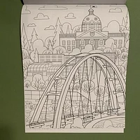 Edmonton: A Colouring Book - Snow Alligator