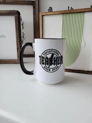 Educational Rock Star / 15oz Mug - All Decked Out