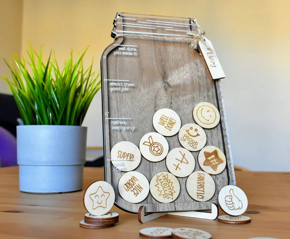 Encouragement / Reward Jar - 58 Studio