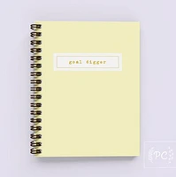 Goal Digger Notebook - Prairie Chick Prints
