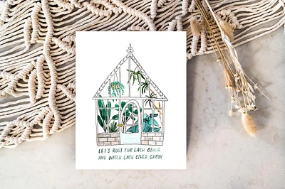 Greenhouse (Print) - Clara Cecilia Design