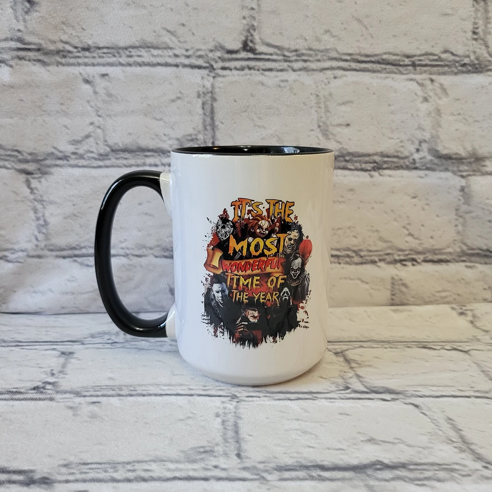It's The Most Wonderful Time / 15oz Mug - All Decked Out