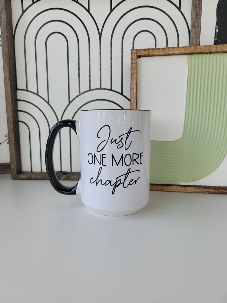 Just One More Chapter / 15oz Mug - All Decked Out