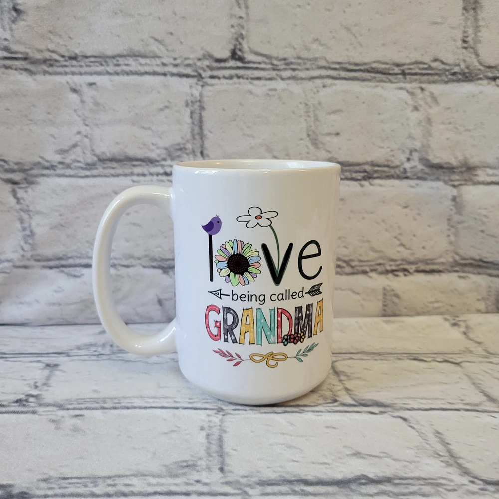Love Being Called Grandma / 15oz Mug - All Decked Out