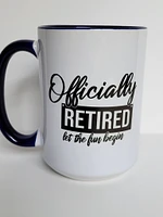 Officially Retired / 15oz Mug - All Decked Out