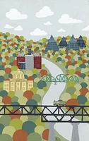 Edmonton River Valley Print - Snow Alligator