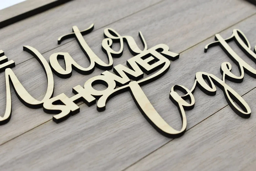 Save Water / Sign - 58 Studio