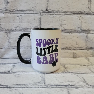 Spooky Little Babe / 15oz Mug - All Decked Out
