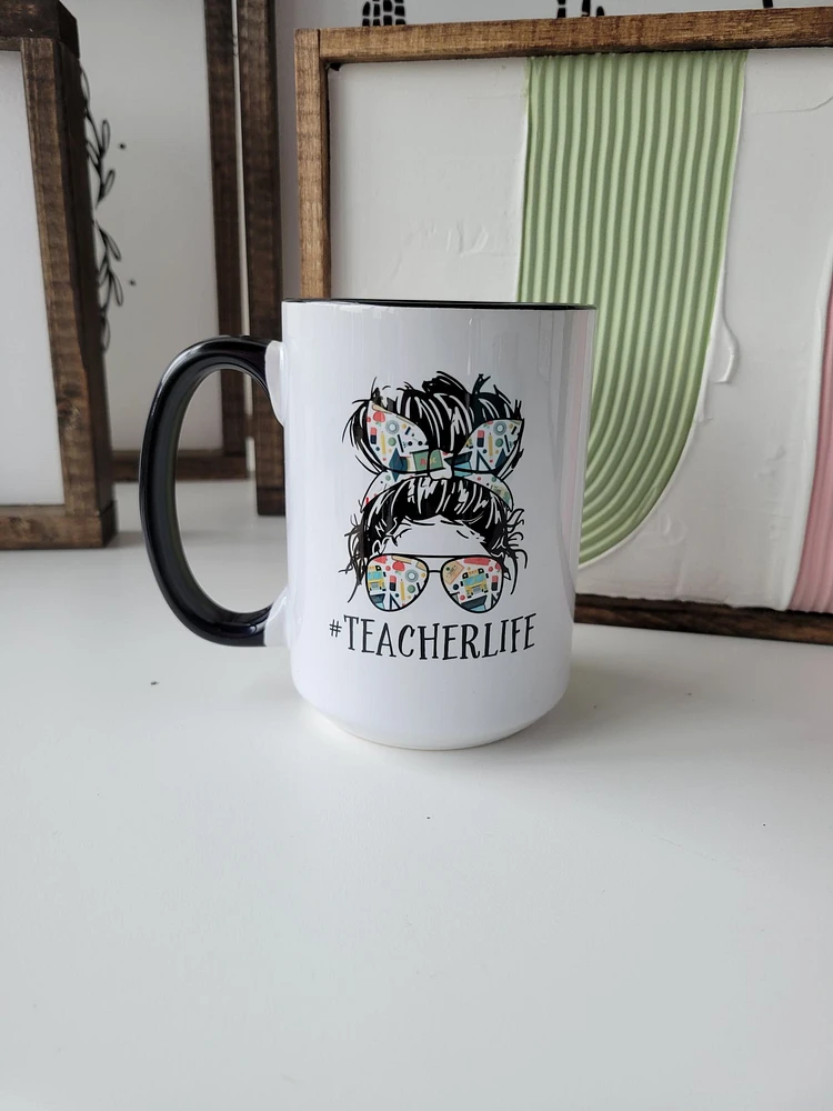 Teacher Life / 15oz Mug - All Decked Out