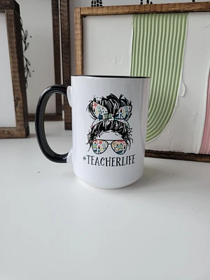 Teacher Life / 15oz Mug - All Decked Out