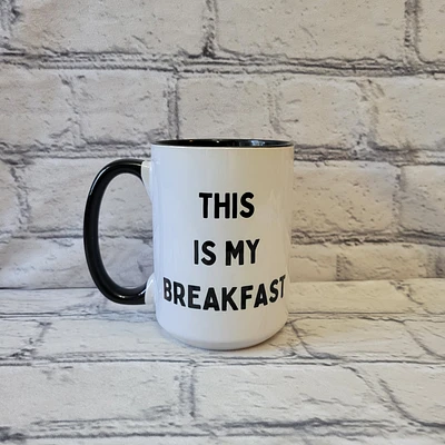 This Is My Breakfast / 15oz Mug - All Decked Out