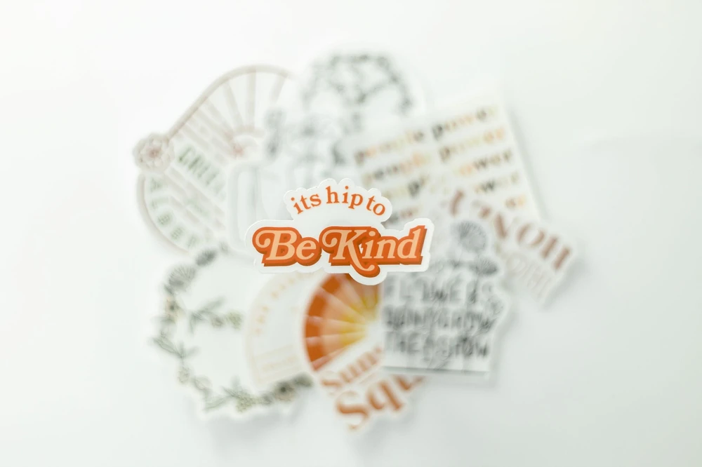 It's Hip To Be Kind / Sticker - Keepsakes by TMK