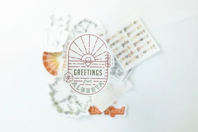 Greetings From Alberta / Sticker - Keepsakes by TMK