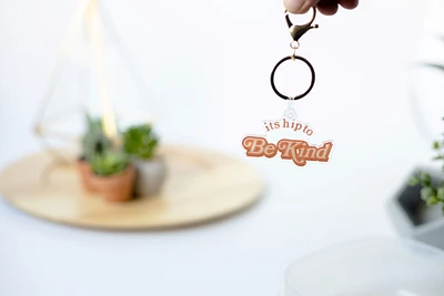 It's Hip To Be Kind / Keychain - Keepsakes by TMK