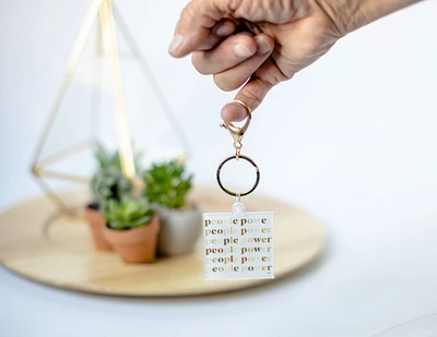People Power / Keychain - Keepsakes by TMK