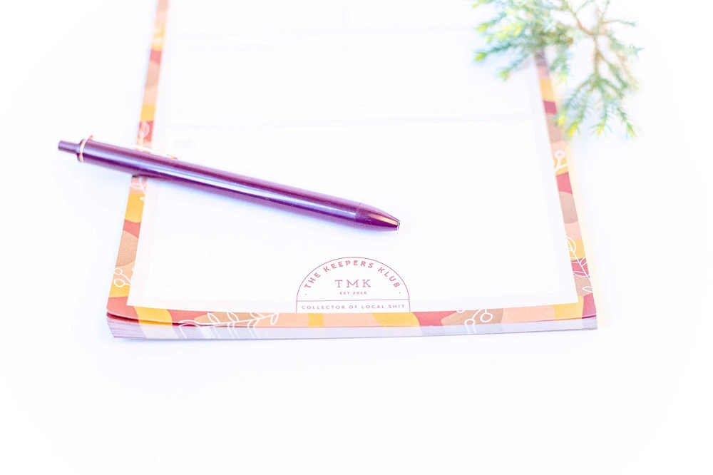 The Keepers Klub / Notepad - Keepsakes by TMK