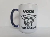 Yoda One For Me / 15oz Mug - All Decked Out
