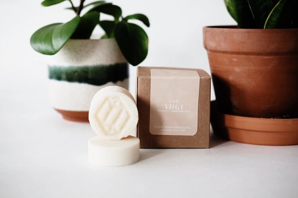 The Yogi Shampoo and Conditioner Bar - Outside The Shape