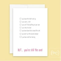 You're Still The One Card - Prairie Chick Prints