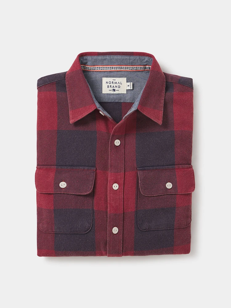 Mountain Overshirt Red Buffalo