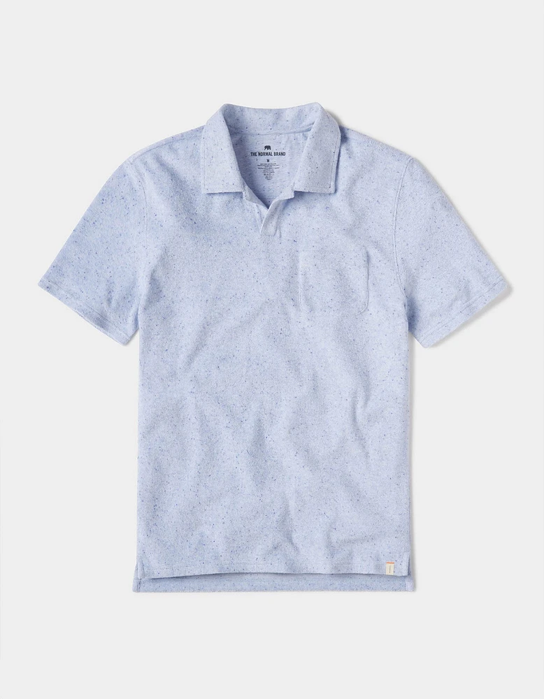 Towel Terry Polo Sky Blue