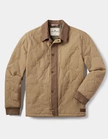 James Canvas Liner Jacket Tan/Cedar