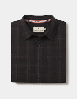 Jackson Lightweight Flannel Charcoal Plaid