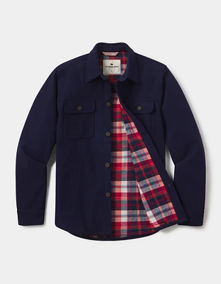 Brightside Flannel Lined Workwear Jacket Navy