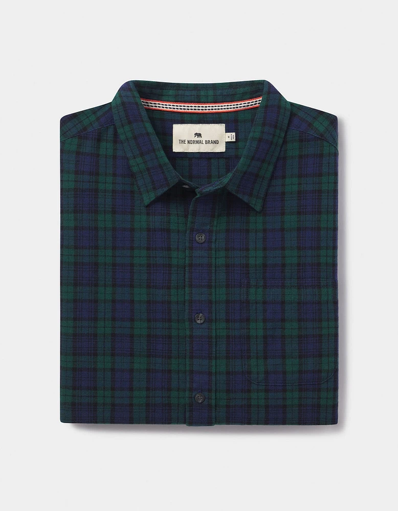 Nikko Button Up Shirt Alpine Plaid