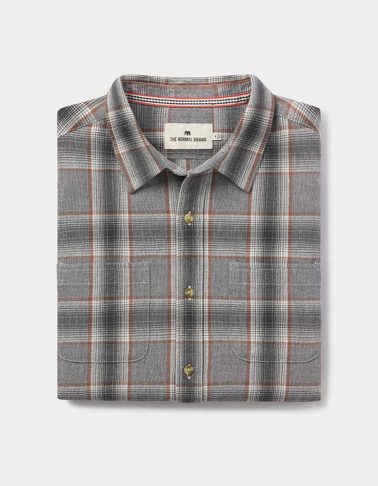Jackson Lightweight Flannel Grey Plaid