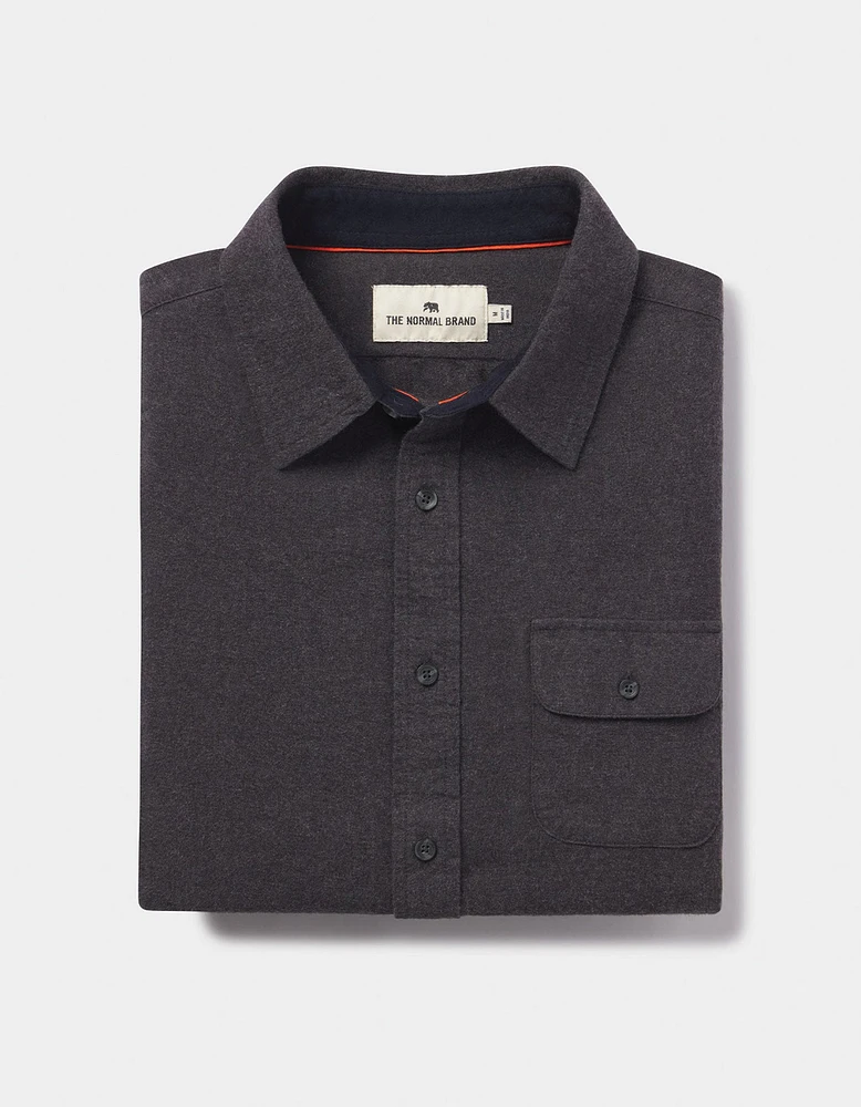 Chamois Button Up Shirt Phantom