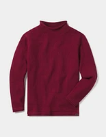 Roll Neck Sweater Wine