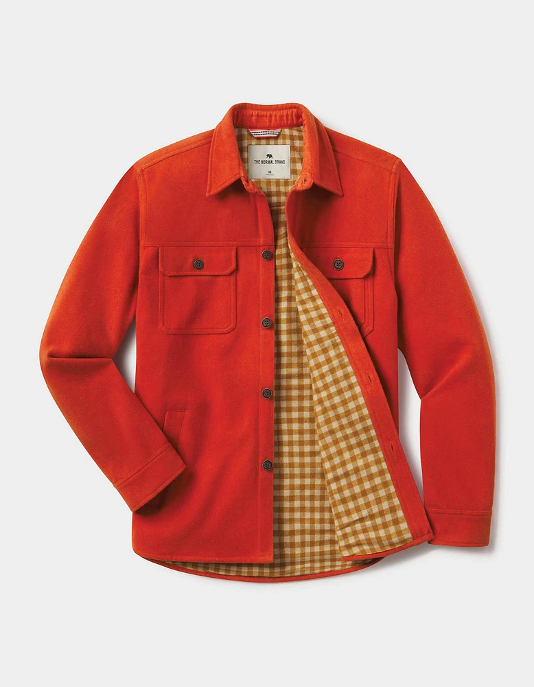 Brightside Flannel Lined Workwear Jacket Flame