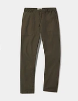 James Canvas Pant Dusty Olive