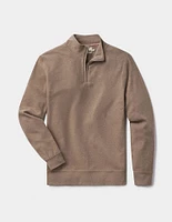 Puremeso Weekend Quarter Zip Taupe