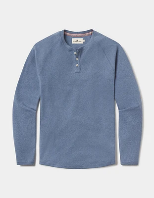 Puremeso Everyday Henley Slate Blue