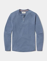 Puremeso Everyday Henley Slate Blue