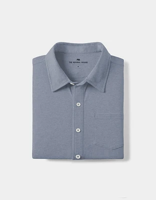 Active Puremeso Button Down Shirt Blue