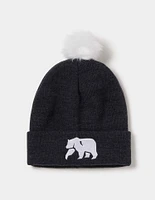 Pom Beanie in Charcoal