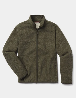 Highland Fleece Full Zip Dusty Olive