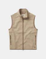 Highland Fleece Vest Oat