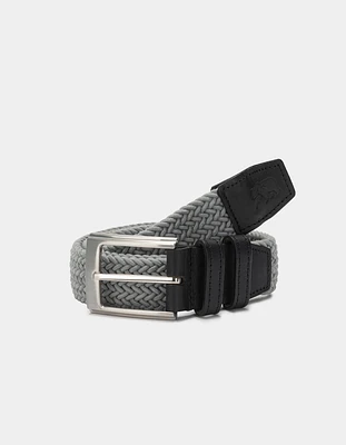 Performance Braided Belt Grey