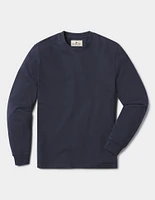 Lennox Jersey Long Sleeve Tee Navy