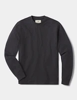 Lennox Jersey Long Sleeve Tee Heather Charcoal