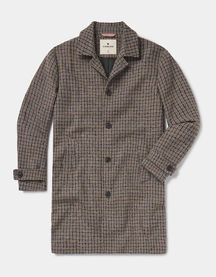 Henry Topcoat Houndstooth Multi