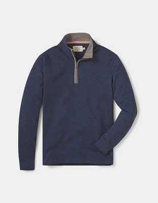 Puremeso Quarter Zip Pullover Navy