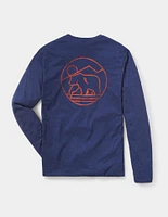 Mountain Bear Long Sleeve T-Shirt Navy